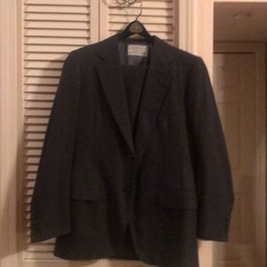 Saks Grey Wool Men’s suit